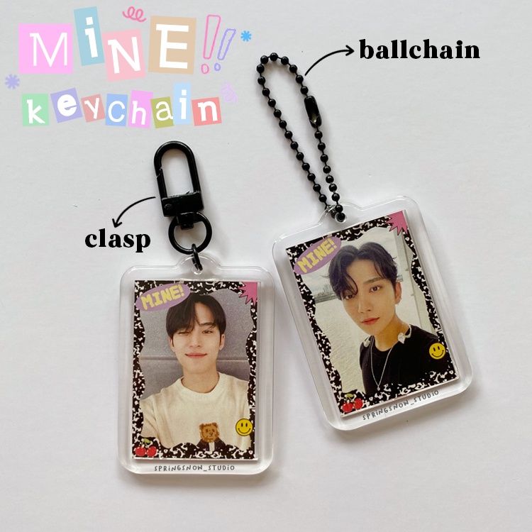 [READY] SEVENTEEN Heart Throb Acrylic Keychain / Gantungan Kunci Akrilik SVT KPOP Keyring