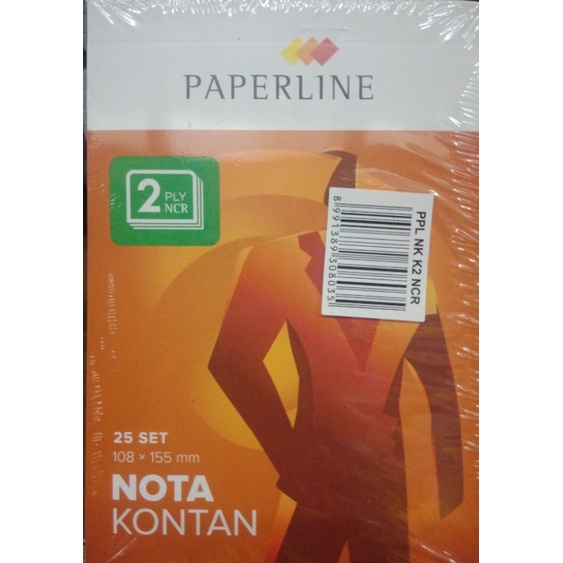 

Nota Kontan Paperline Kecil K2 PLY NCR