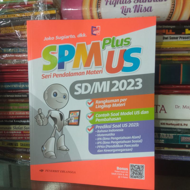 SPM Plus US SD MI Kelas 6 Th 2023 Penerbit Erlangga