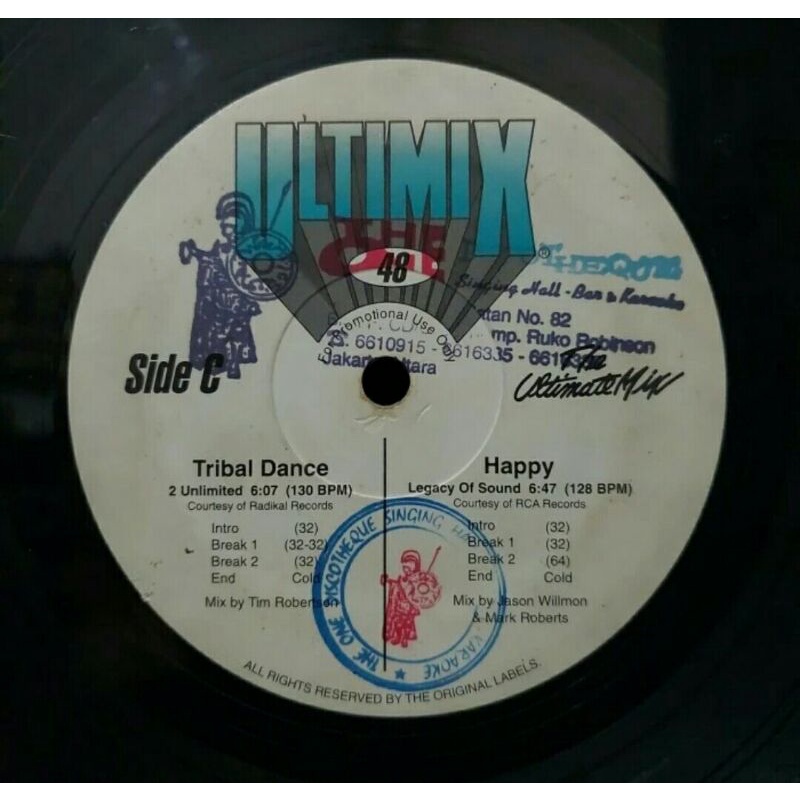 Vinyl Piringan Hitam 12&quot; Tribal Dance