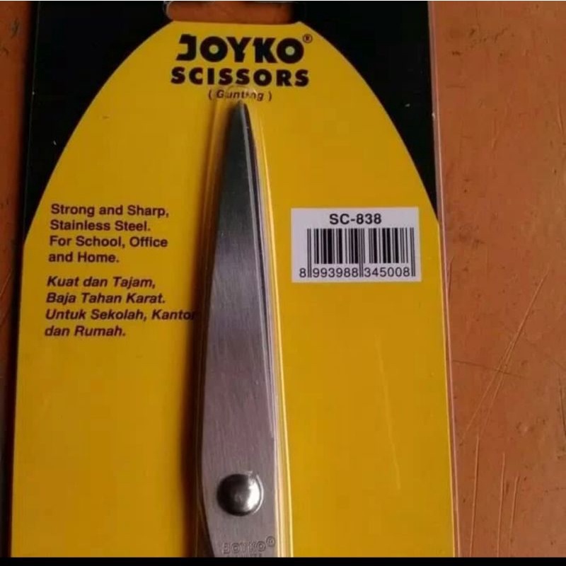 

Gunting sedang.joyko.scissors.SC838
