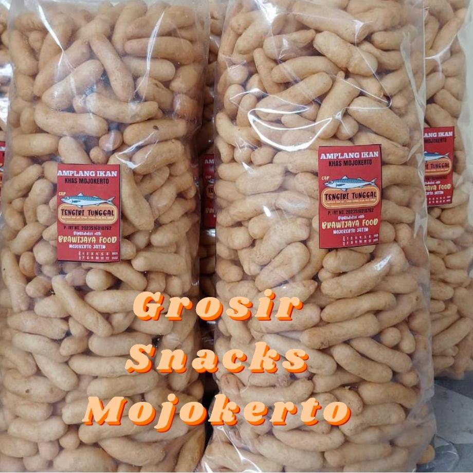 

た krupuk ikan tengiri 1kg/ krupuk asli ikan tengiri gurih ➟