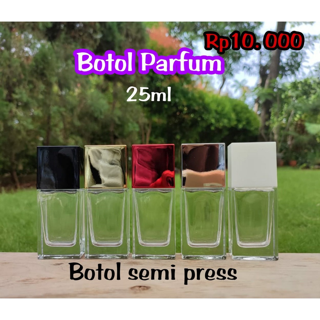 Jual Botol Parfum Botol Kemasan Parfum Botol Kaca Parfum Ml Semi Press Botol Spray Parfum