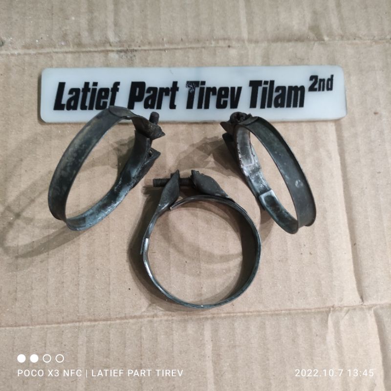 Klem Karet filter honda tiger original