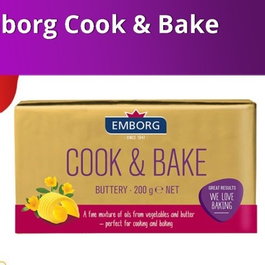 

Emborg Cook and Bake Buttery 200g