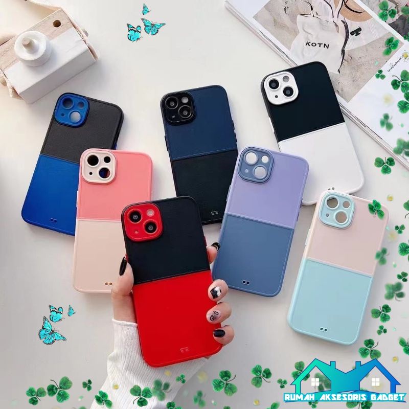 Softcase FYP 2 Warna OPPO A5S A7 F9 A12 A57 2022 Reno 7 8 4G A36 A76 A96 A1K A3S A15 A15S A16 A77S kombinasi pelangi