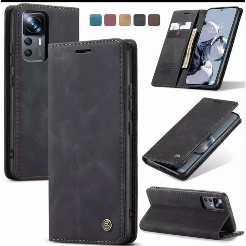 Case XIAOMI 12T / XIAOMI 12T PRO Flipcase Dompet Kulit Leather Premium Cover