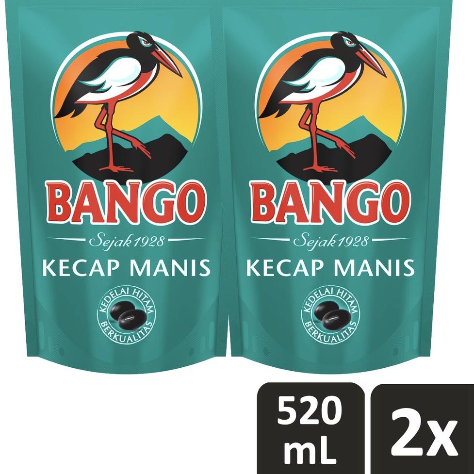 

(PROMO AED35) Bango Kecap Manis 2 x 520 mL ❉