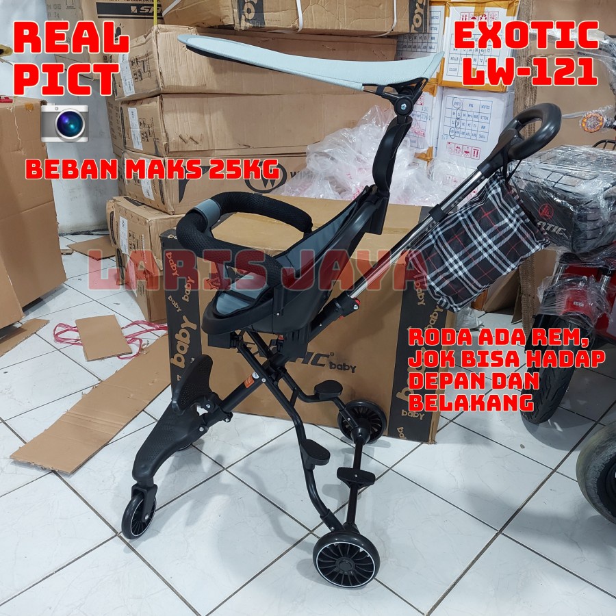 magic stroller exotic lw 121 kereta dorong stroller mini stroller 126