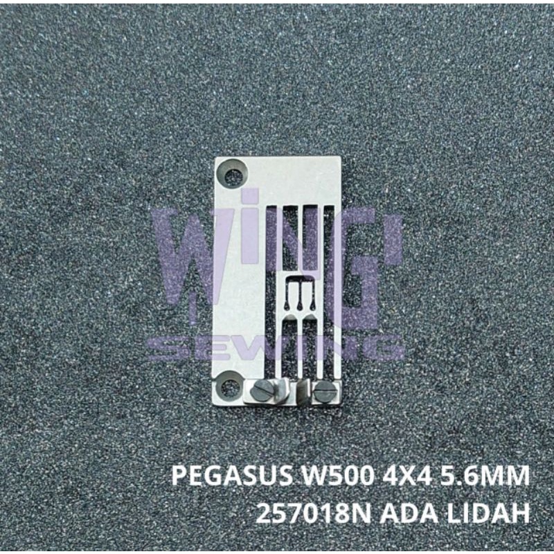 257018N PEGASUS W500 4x4 5.6MM 3 Jarum Plat Mesin Jahit Overdeck Kam