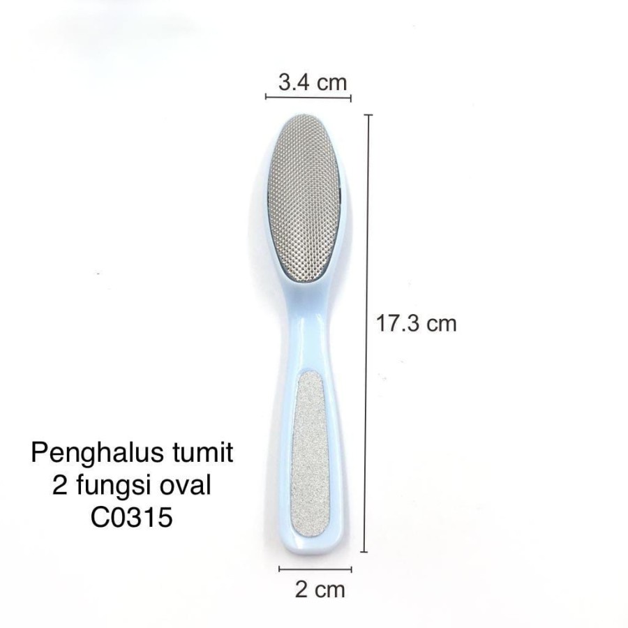 Penghalus Tumit 2F Oval C0315