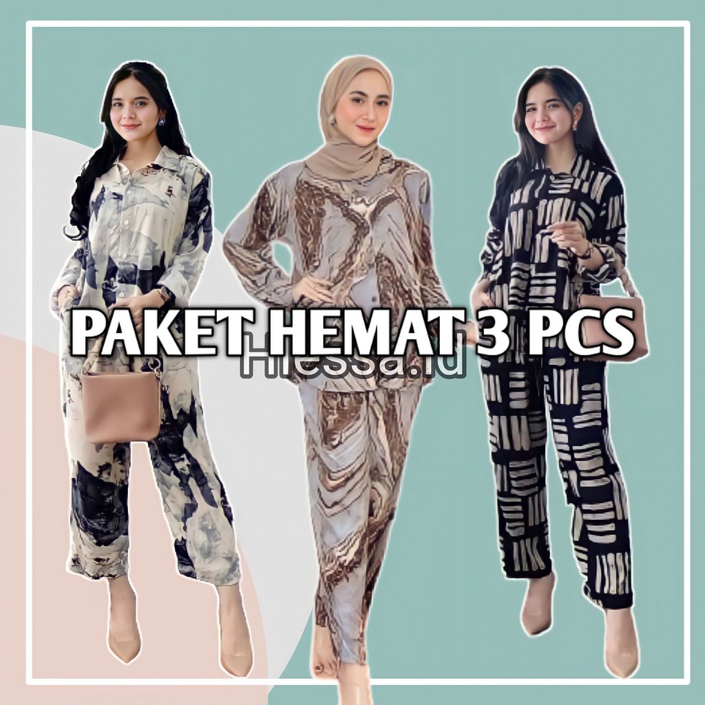 3 PCS PAKET HEMAT ONE SET RAYON