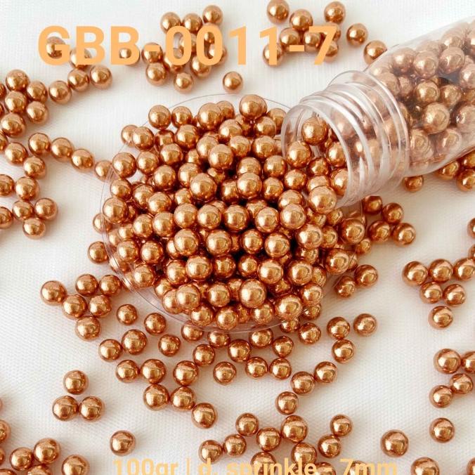 

[ COD ] GR-GBB-0011 Sprinkles sprinkle sprinkel 100gr mutiara rosegold