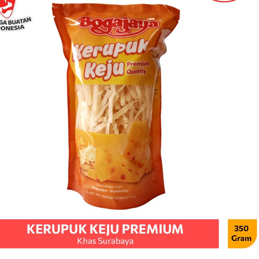 

[B-4-I ♥] KERUPUK KEJU BOGAJAYA OLEH-OLEH KHAS SURABAYA 350 GRAM (KRUPUK MENTAH)-trending