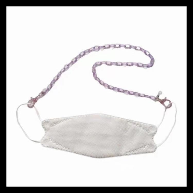 

RANTAI MASKER PREMIUM WARNA TRANSPARAN RANTE KACAMATA MASKER BENING BARU