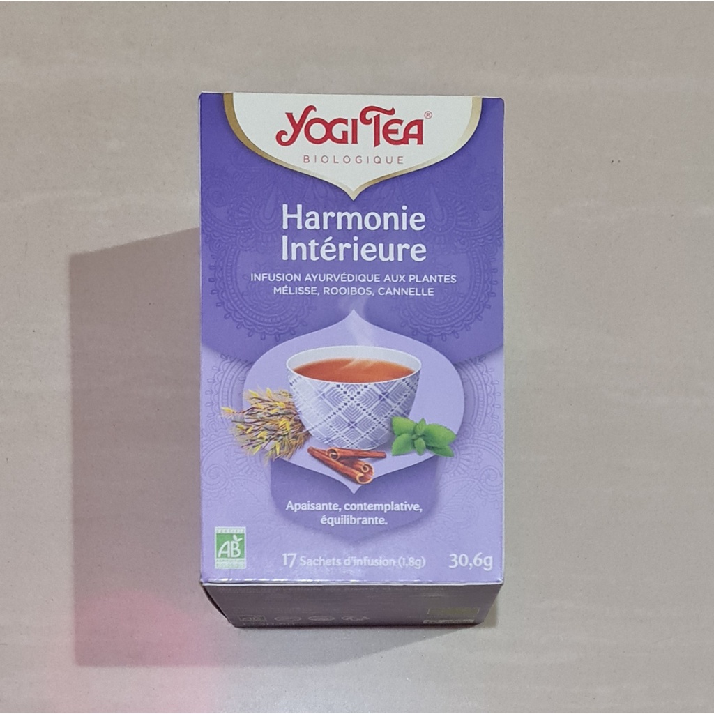 Yogi Tea Organic Inner Harmony Ayurdevic Blend 17 x 1.8 Gram