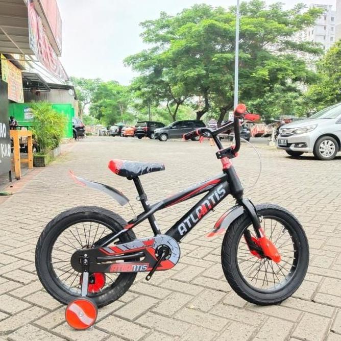 Sepeda Anak Bmx 12 16 18 Inch Atlantis Sparta Ban 3.0 Fatbike #Original