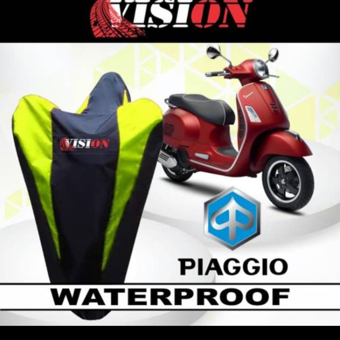 COVER SARUNG PENUTUP BODY MOTOR VESPA PIAGGIO VISION