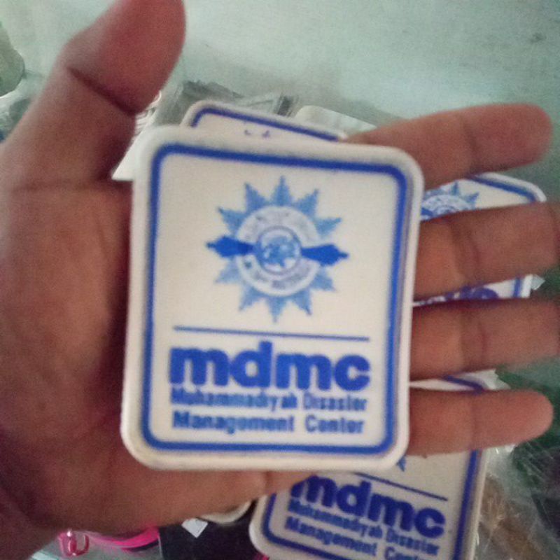 badge rubber mdmc / bet karet SAR Muh / DMC / SAR Nasional / BPBD