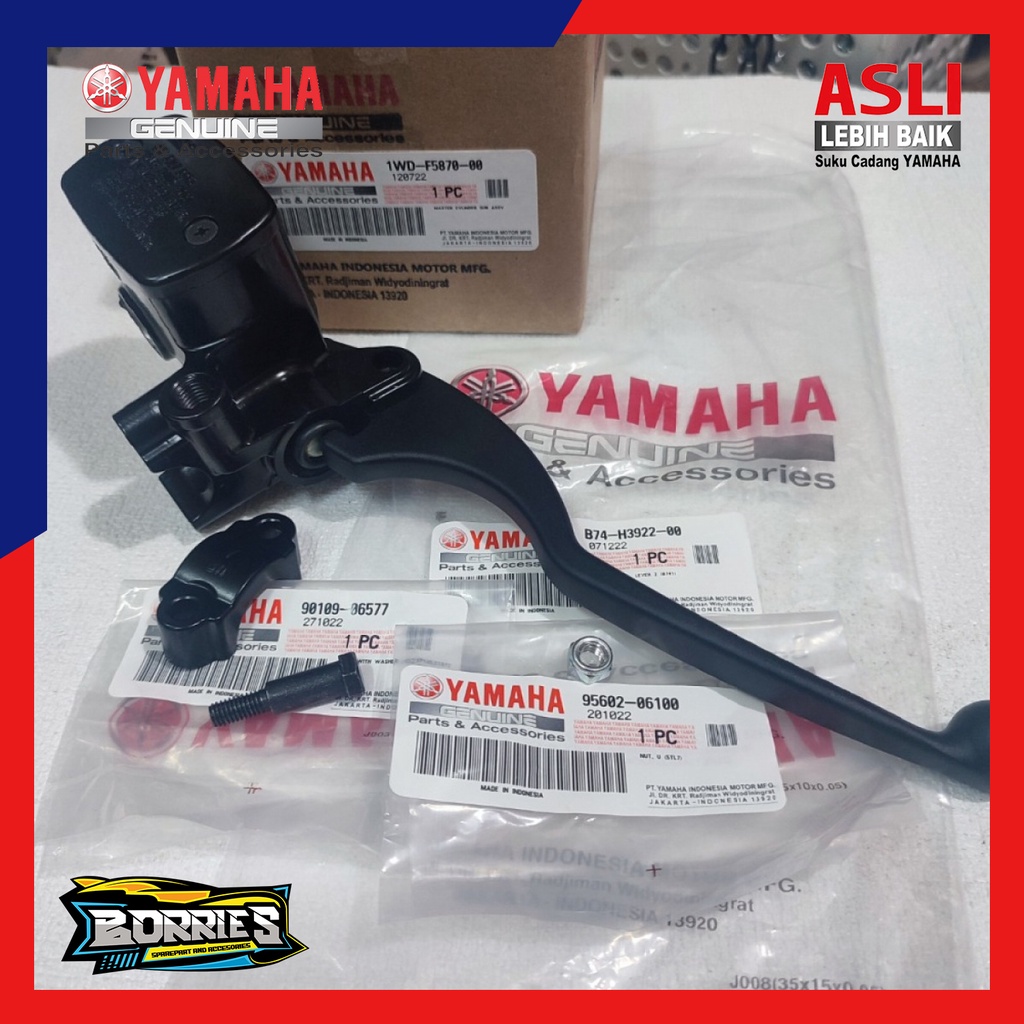 MASTER REM YAMAHA R25  HANDLE REM XMAX SET ORIGINAL PNP RX KING