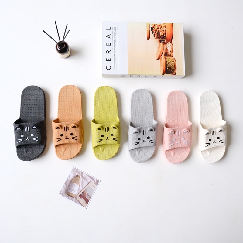 Cat Slip On Sandal / SANDAL WANITA TERBARU