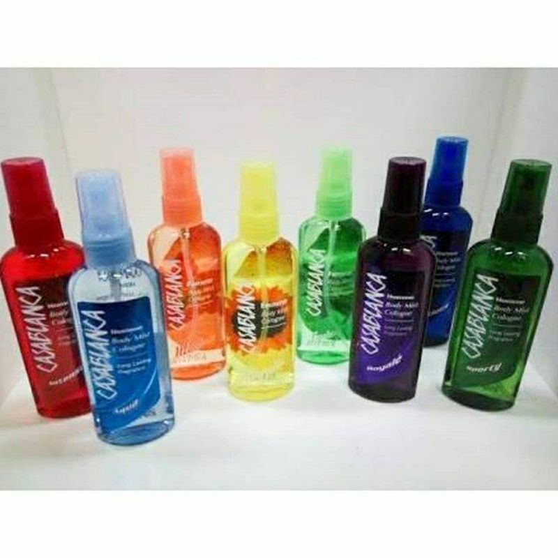Casablanca Cologne Spray 50 ml Perfume botol plastik