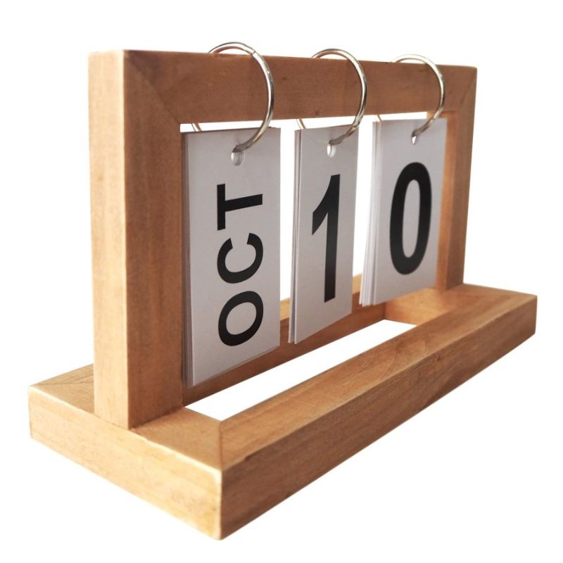 

Wooden Calendar / Kalender Kayu Aesthetic 2023