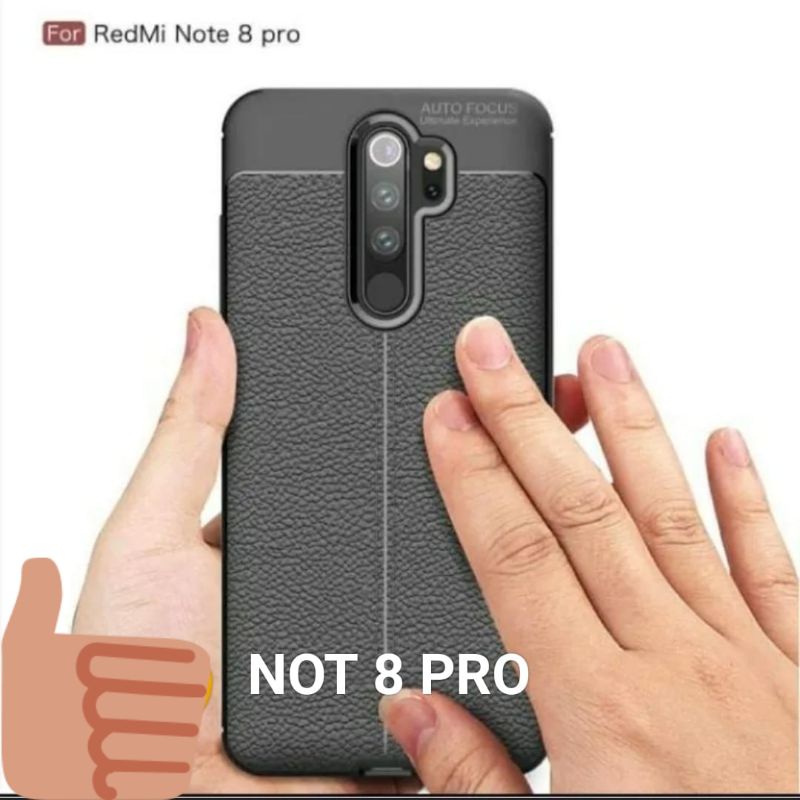 SOF CASE HITAM AUTO FOCUS FOR REDMI NOTE 8 PRO