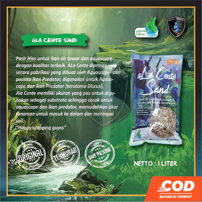 ALA CENTE SAND 1L/S1 | COSMETIC SAND FOR AQUARIUM