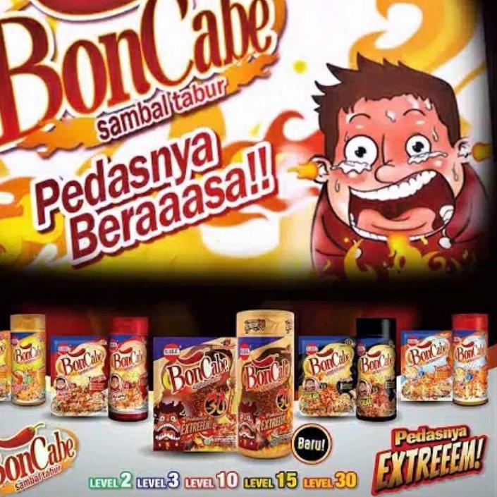 

㍐ BON CABE SAMBAL TABUR BOTOL / BONCABE BOTAL SAMBAL TABUR LEVEL 10-15-30 レ