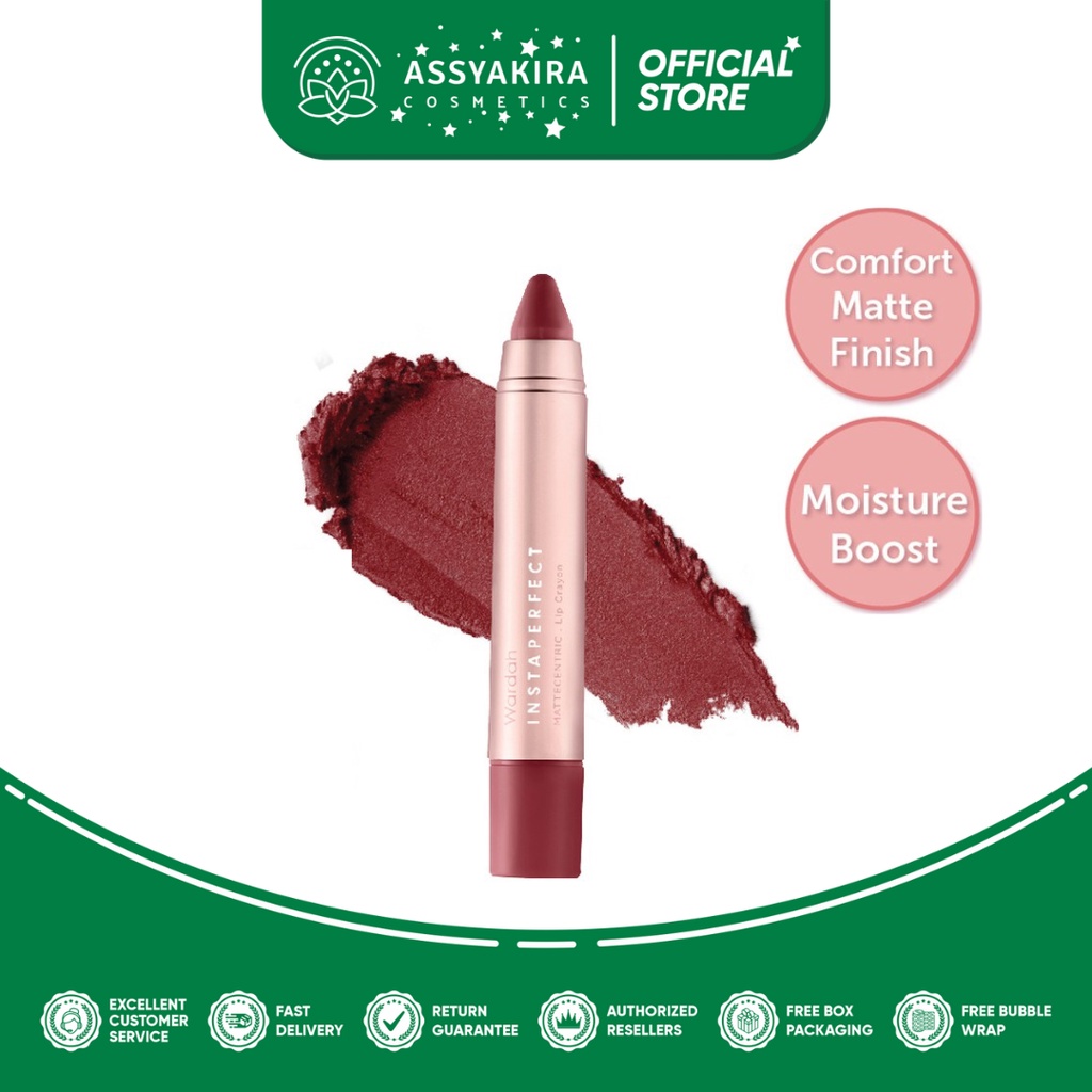 Wardah Instaperfect MATTECENTRIC Lip Crayon 3 g