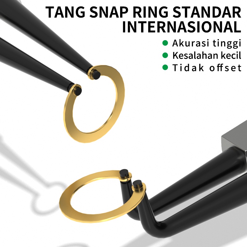 ISKU Tang Ring Snap 7inch Snap Ring Pliers 4 pcs