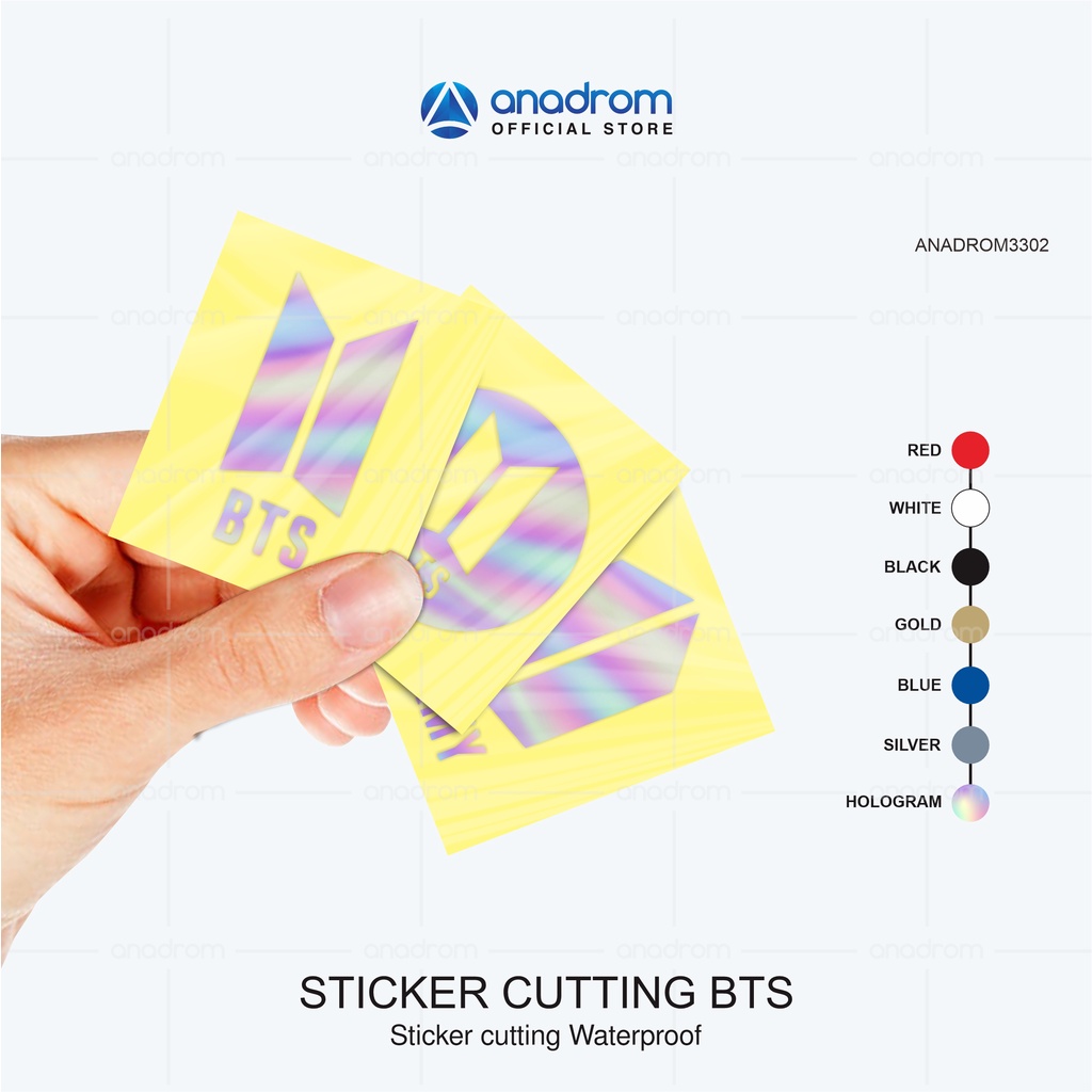 

Sticker Logo Group Army BTS I Sticker BTS Army Cutting I Anadrom 3302