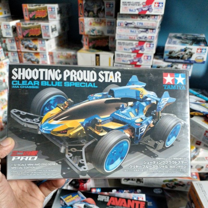 Jual Tamiya 95573 Shooting Star Proud Star Clear Blue Special Shopee