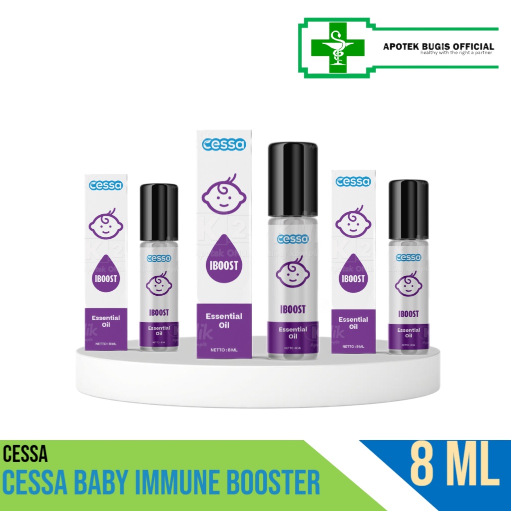 Cessa Baby Immune Booster Essential Oil Size 8 ml (Ungu)