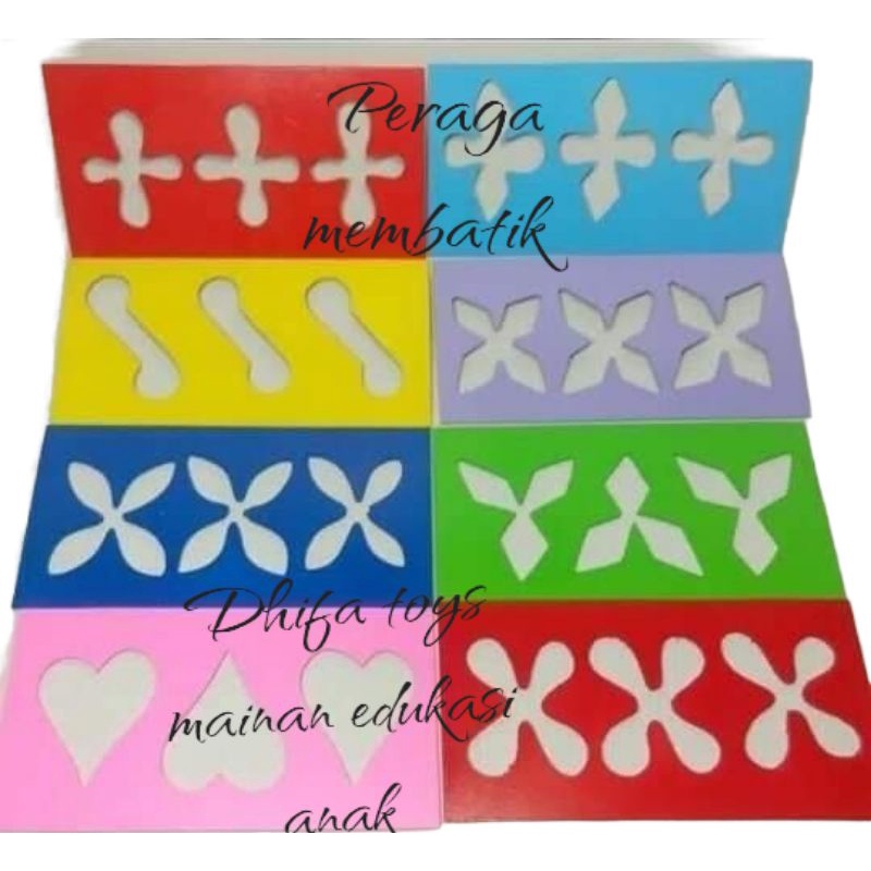 APE Membatik - Mainan Edukasi Anak TK/Paud
