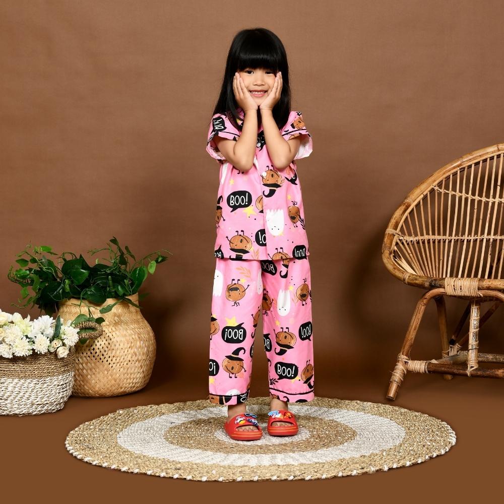 Cleopatra Piyama Anak Perempuan Usia 1 - 6 Tahun ( kids Size M / L / XL ) Bahan Microtex / Piyama Anak Cewe / Piyama Karakter / Piyama Motif Anak - Part 1