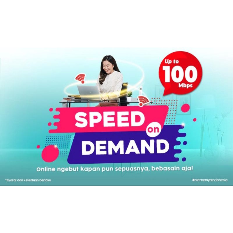 Jual SOD (SPEED ON DEMAND)INDIHOME Shopee Indonesia