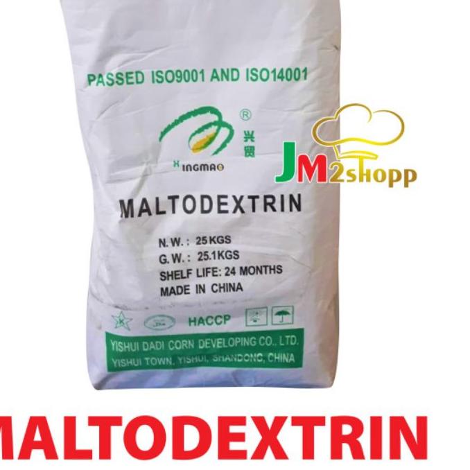 

FREE ONGKIR!Maltodextrin/ Dextrin ex Lihua/ Filler Produk 25 Kg|KD1