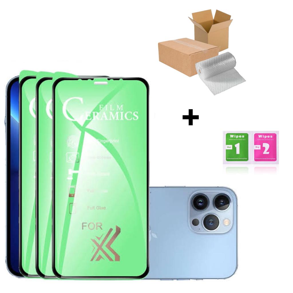 (GARANSI GANTI BARU)Tempered Glass Ceramic IPHONE 6/7/8/6 PLUS/7 PLUS/8 PLUS/XR/X/XS MAX/IPHONE 11/1