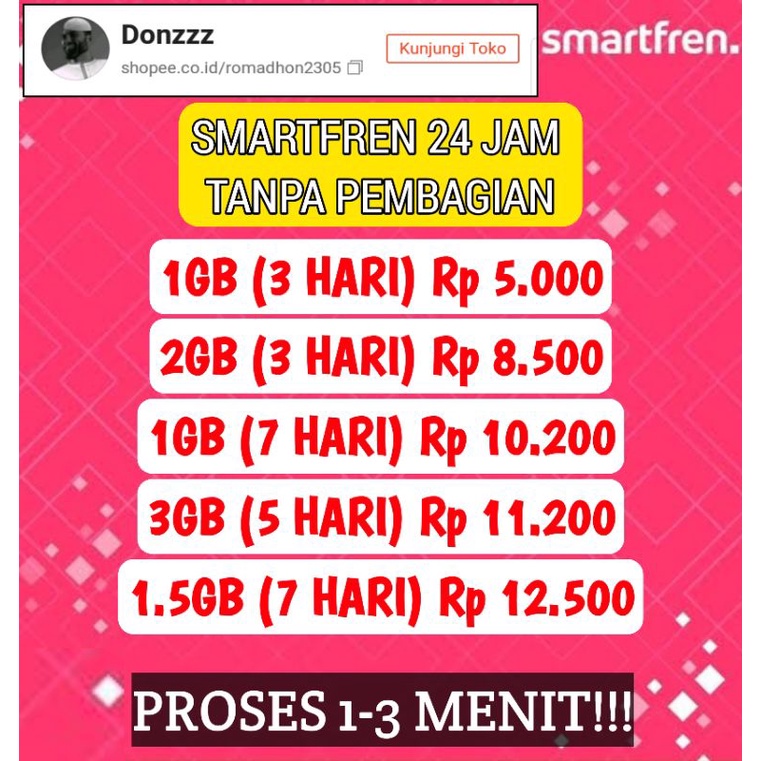 PAKET DATA SMARTFREN