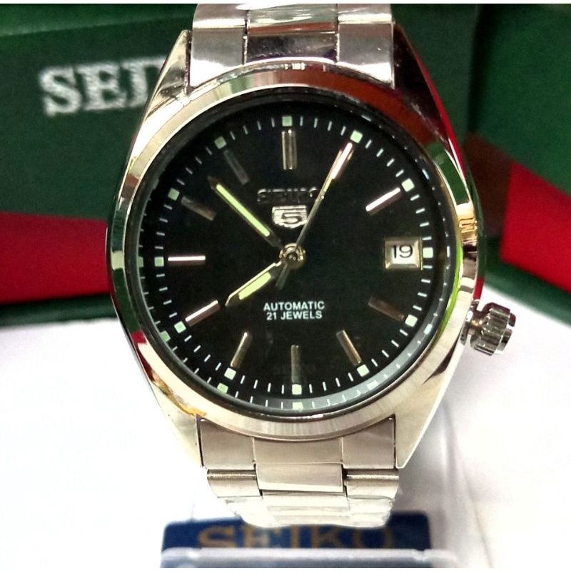 JAM TANGAN OTOMATIS PRIA TERLARIS/JAM TANGAN RANTAI STAINLESS SEIKO2272 FREE BOK