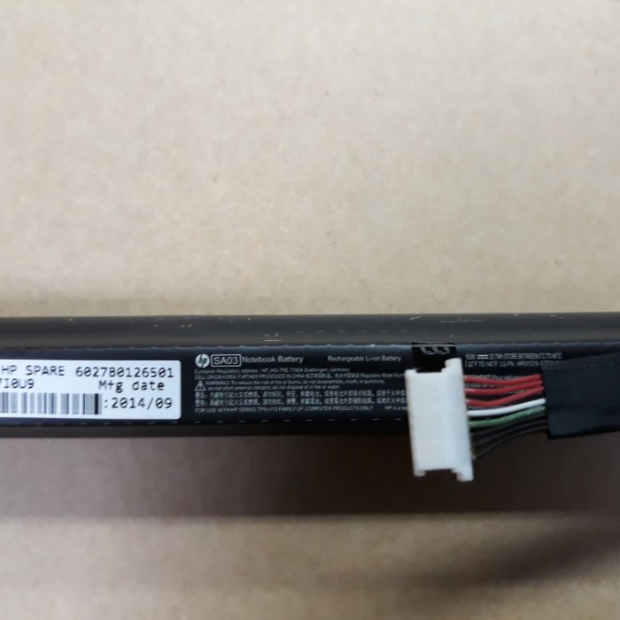 Ori Baterai Battery Laptop HP Pavilion 10 TPN-I113 SA03 (3 CELL)