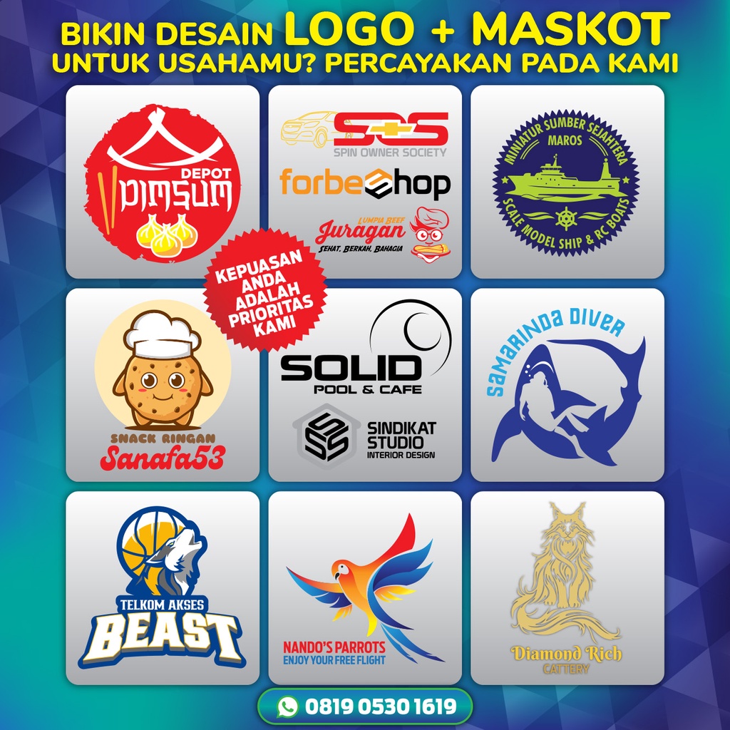 Jasa Desain Logo & Maskot