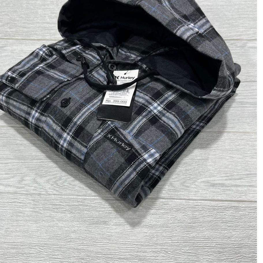 SALEKEMEJA FLANEL HOODIE PANJANG - KEMEJA HOODIE PREMIUM PANJANG PRIA - HOODIE KEMEJA BERTUDUNG FLAN