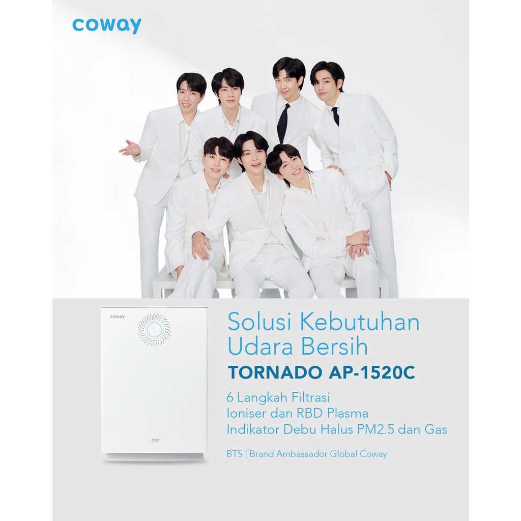 Air Purifier Coway Tornado AP-1520C