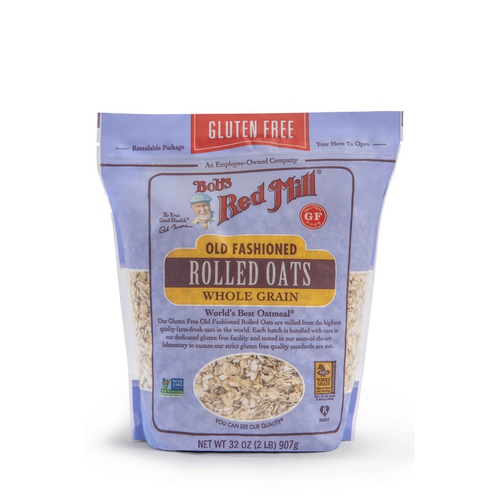 

[NEW] Bob's Red Mill Gluten Free Old Fashioned Rolled Oats Whole Grain 907 g