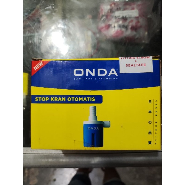 Onda Stop Kran Otomatis/Kran Air Otomatis/Pelampung Tandon Air 1/2"