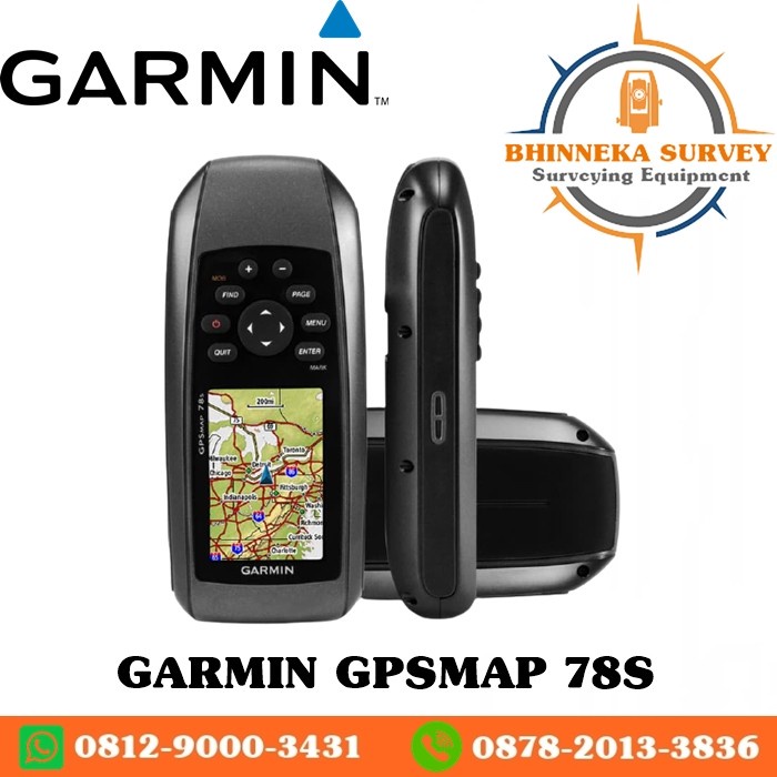 Garmin GPS 78s Bekas / Garmin 78s Second Lengkap