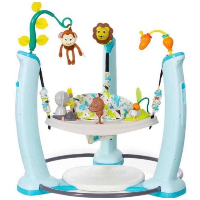 Jual Evenflo Baby Walker Exersaucer Jungle Quest / Jumper /Alat Bantu